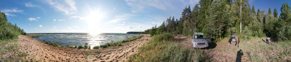 08.2008, NW coast of [Lake Ladoga](<http://en.wikipedia.org/wiki/Lake_Ladoga>), 360 degree panoramic photo