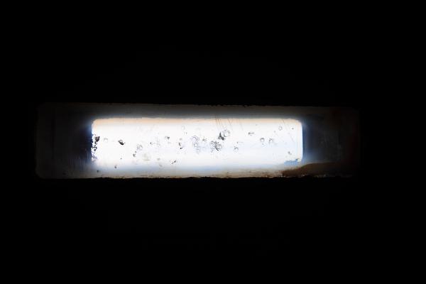 20mm of reinforced glass