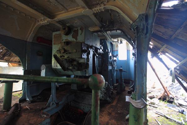 Abandoned, but all essential parts is still here