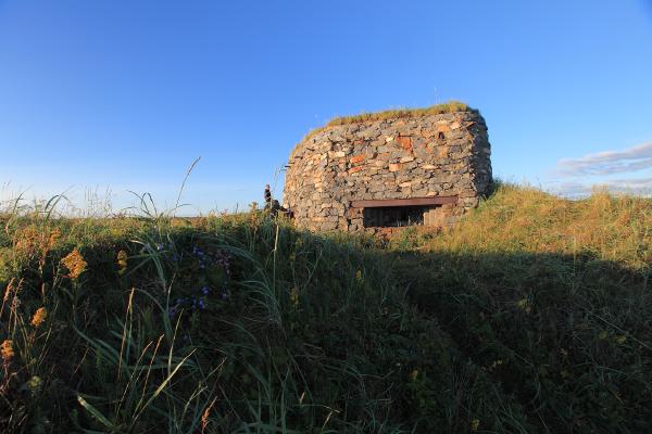 guarded by old permanent fire positions.
